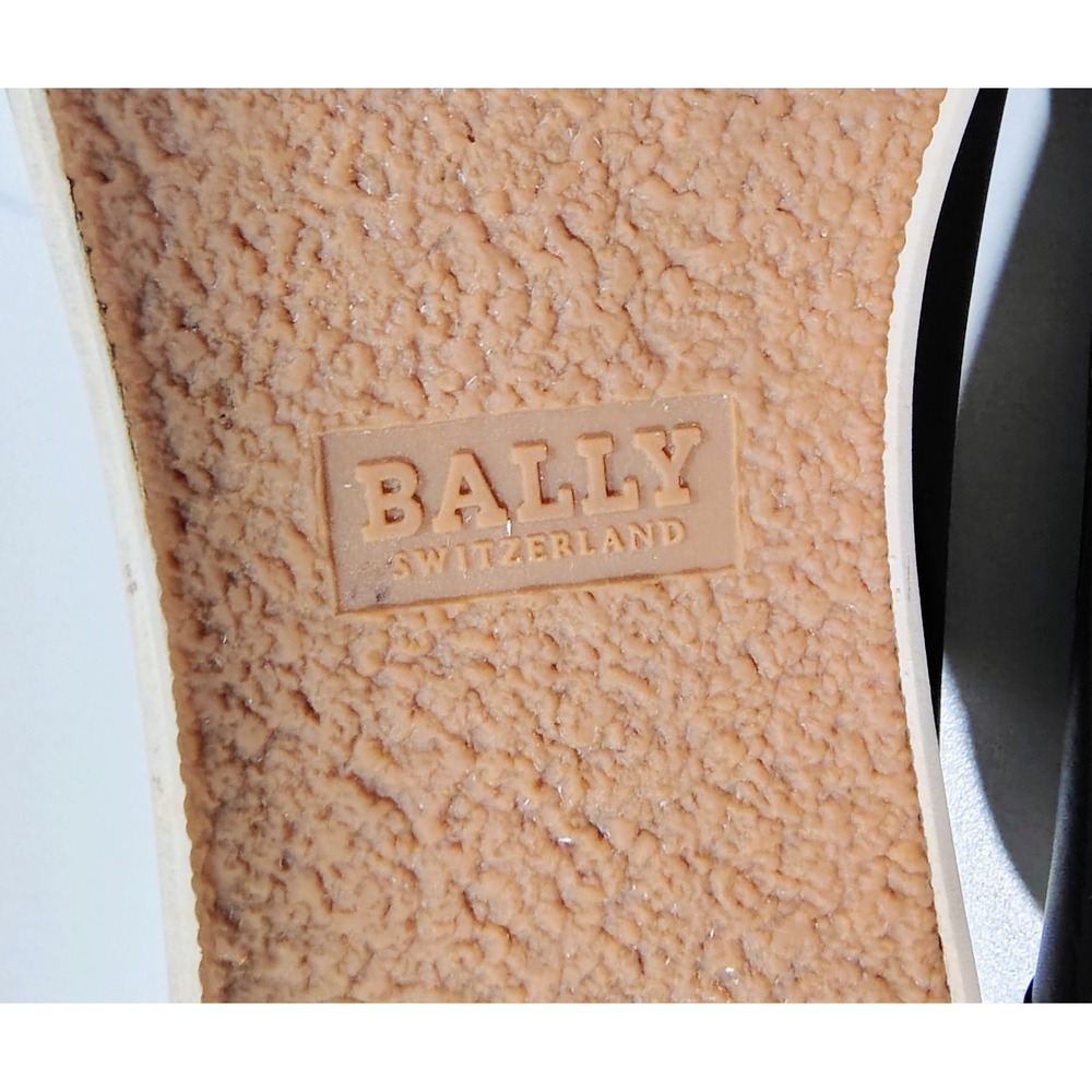 Bally Boat Shoes Loafers Mens Dark Brown Leather Deck Loafers Switzerland 8D - Picture 7 of 11